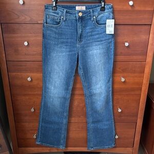 Kut from the Kloth Medium Wash Kelsey Ankle Flare Jeans, 6, NWT! Soft & Stretch